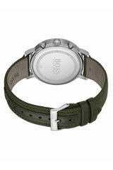 Hugo Boss Vesada Grey Dial Green Nylon Strap Watch for Men - 1513692 Buy Now By Hugo Boss