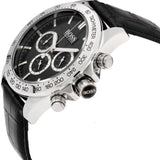 Hugo Boss Ikon Black Dial Black Leather Strap Watch for Men - 1513178 Buy Now By Hugo Boss