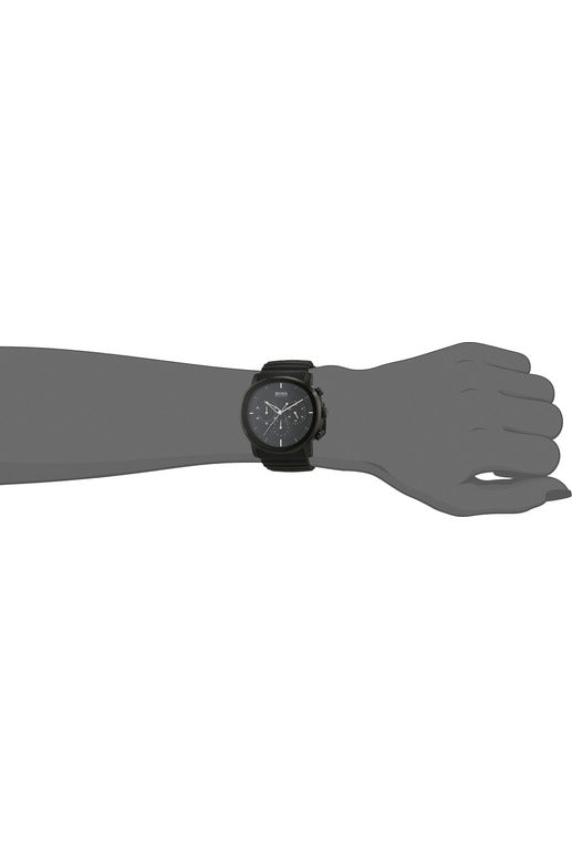 Hugo Boss Modern Black Dial Black Rubber Strap Watch for Men - 1512639 Buy Now By Hugo Boss