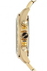 Hugo Boss Ikon Blue Dial Gold Steel Strap Watch for Men - 1513340 Buy Now By Hugo Boss
