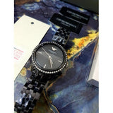 Emporio Armani Ceramica Crystals Black Dial Black Ceramic Strap Watch For Women - AR1478 Buy Now By Emporio Armani