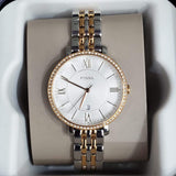 Fossil Jacqueline White Dial Two Tone Steel Strap Watch for Women - ES3634 Buy Now By Fossil