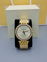 Michael Kors Darci Silver Dial Gold Stainless Steel Strap Watch for Women - MK3191 Buy Now By Michael Kors