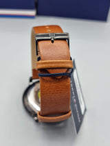 Tommy Hilfiger Hunter Black Dial Brown Leather Strap Watch for Men - 1791604 Buy Now By Tommy Hilfiger