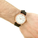 Emporio Armani Luigi White Dial Brown Leather Strap Watch For Men - AR2502 Buy Now By Emporio Armani