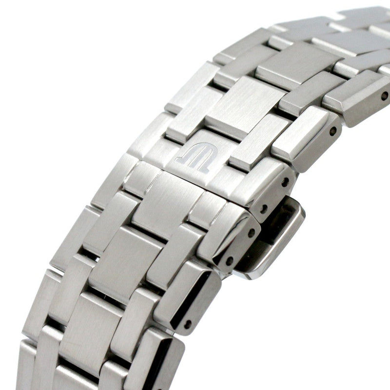 Maurice Lacroix Aikon Date Quartz Black Dial Silver Steel Strap Watch for Men - AI1108-SS002-330-1 Buy Now By Maurice Lacroix