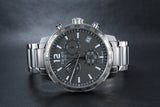 Tissot Quickster Chronograph Black Dial Silver Steel Strap Watch For Men - T095.417.11.067.00 Buy Now By Tissot
