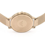 Emporio Armani Kappa Pink Dial Pink Mesh Bracelet Watch For Women - AR11129 Buy Now By Emporio Armani