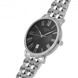 Tissot Carson Premium Black Dial Silver Steel Strap Watch For Men - T122.410.11.053.00 Buy Now By Tissot