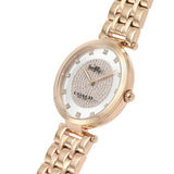 Coach Park Silver Dial Rose Gold Steel Strap Watch for Women - 14503735 Buy Now By Coach
