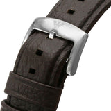 Emporio Armani Luigi Meccanico Brown Dial Brown Leather Strap Watch For Men - AR1982 Buy Now By Emporio Armani