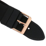 Shop Guess Venus Diamonds Black Dial Black Rubber Strap Watch for Women - GW0118L2 in USA