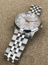 Calvin Klein Infinity Silver Dial Silver Steel Strap Watch for Men - K5S34B46 Buy Now By Calvin Klein