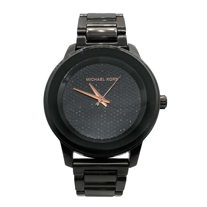Michael Kors Kinley Silver Dial Black Steel Strap Watch for Women - MK5999 Buy Now By Michael Kors