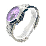 Michael Kors Runway Chronograph Purple Dial Black Steel Strap Watch For Women - MK5954 Buy Now By Michael Kors