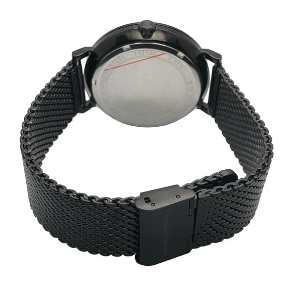 Michael Kors Irving Quartz Black Dial Black Mesh Bracelet Watch For Men - MK8742 Buy Now By Michael Kors
