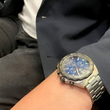 Tag Heuer Formula 1 Chronograph Blue Dial Silver Steel Strap Watch for Men - CAZ101AV.BA0842