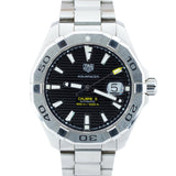 Shop Tag Heuer Aquaracer Black Dial Watch for Men - WAY2010.BA0927 in USA