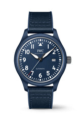 IWC Pilot’s Watch Automatic "Laureus Sport for Good" Edition Blue Dial Blue Nylon Strap Watch for Men - IW328101 Buy Now By IWC