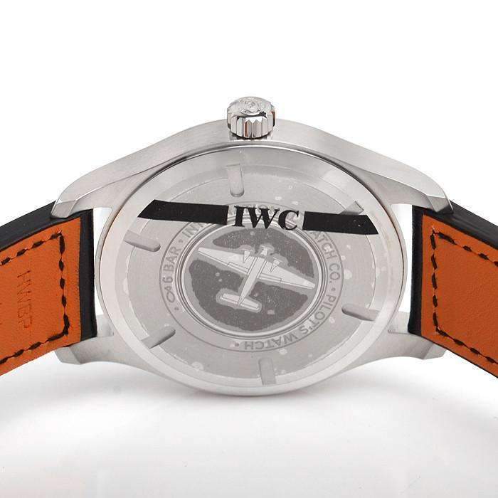 IWC Pilot's Mark XVIII 40mm Black Dial Black Leather Strap Watch for Men - IW327001 Buy Now By IWC