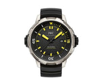 IWC Aquatimer Automatic 2000 Black Dial Black Rubber Strap Watch for Men - IW358001 Buy Now By IWC