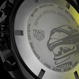 Tag Heuer Formula 1 Chronograph Senna Black Dial Black Leather Strap Watch for Men - CAZ101AJ.FC6487 Buy Now By Tag Heuer