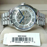 Fossil Townsman Automatic Skeleton Silver Dial Silver Steel Strap Watch for Men - ME3044 Buy Now By Fossil