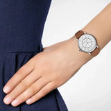Marc Jacobs Roxy White Dial Brown Leather Strap Watch for Women - MJ1571 Buy Now By Marc Jacobs