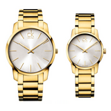 Calvin Klein City Silver Dial Gold Steel Strap Watch for Men - K2G21546 Buy Now By Calvin Klein