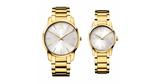 Calvin Klein City Silver Dial Gold Steel Strap Watch for Men - K2G21546 Buy Now By Calvin Klein