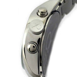 Shop Calvin Klein Masculine Chronograph Black Dial Silver Steel Strap Watch for Men - K2H27104 in USA