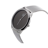 Calvin Klein Minimal Grey Dial Silver Mesh Bracelet Watch for Women - K3M2212X Buy Now By Calvin Klein