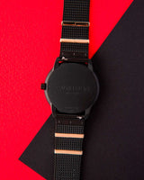 Calvin Klein Minimal Black Dial Black Steel Strap Watch For Men - K3M524Z1 Buy Now By Calvin Klein
