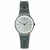 Shop Calvin Klein Simplicity Silver Dial Grey Steel Strap Watch for Women - K4323620 in USA