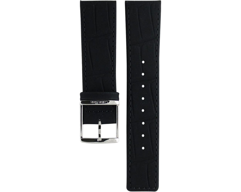 Calvin Klein City Chronograph Silver Dial Black Leather Strap Watch for Men - K2G271C6 Buy Now By Calvin Klein