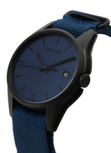 Calvin Klein Tone Blue Dial Blue NATO Strap Watch for Men - K7K514VN Buy Now By Calvin Klein