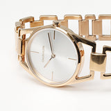 Calvin Klein Dainty White Dial Rose Gold Steel Strap Watch for Women - K7L23646 Buy Now By Calvin Klein