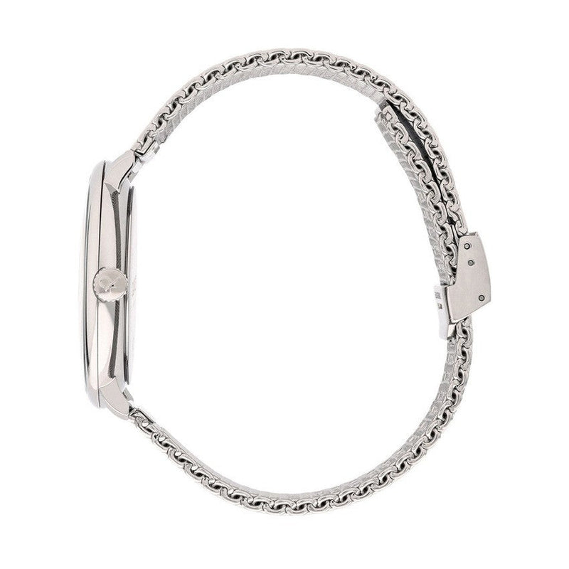 Calvin Klein High Noon Black Dial Silver Mesh Bracelet Watch for Men - K8M21121 Buy Now By Calvin Klein