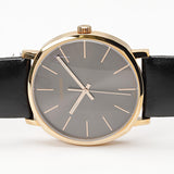 Calvin Klein Posh Black Dial Black Leather Strap Watch for Men - K8Q316C3 Buy Now By Calvin Klein