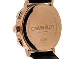 Calvin Klein Posh Grey Dial Black Leather Strap Watch for Men - K8Q376C3 Buy Now By Calvin Klein