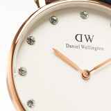 Daniel Wellington Classy St Mawes White Dial Brown Leather Strap Watch For Women - DW00100075 Buy Now By Daniel Wellington