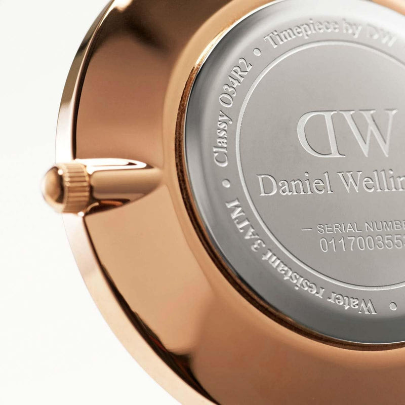 Daniel Wellington Classy St Mawes White Dial Brown Leather Strap Watch For Women - DW00100075 Buy Now By Daniel Wellington