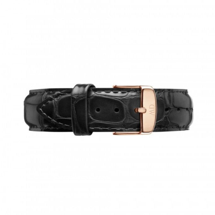 Daniel Wellington Dapper Reading White Dial Black Leather Strap Watch For Women - DW00100118 Buy Now By Daniel Wellington