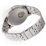 Shop Tommy Hilfiger Damon Chronograph Blue Dial Silver Steel Strap Watch for Men - 1791416 in USA