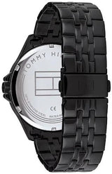 Tommy Hilfiger Shawn Quartz Black Dial Black Steel Strap Watch for Men - 1791611 Buy Now By Tommy Hilfiger