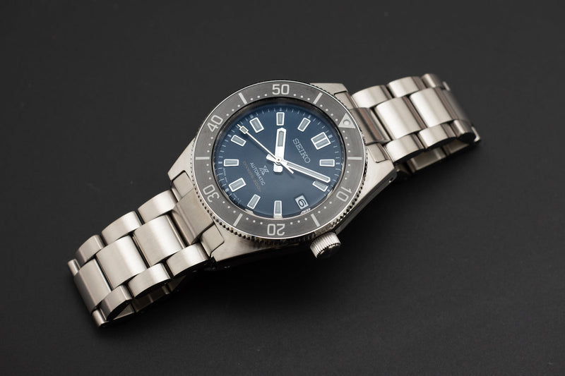 Seiko Prospex Automatic 1965 Dive 55th Anniversary Limited Edtion Blue Dial Silver Steel Strap Watch For Men - SPB149J1 Buy Now By Seiko