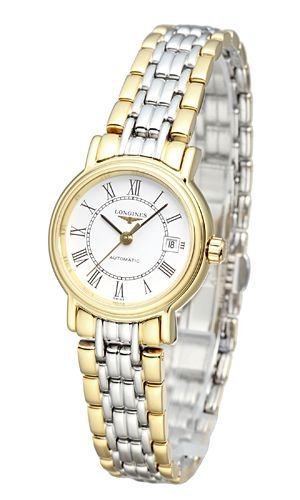 Longines Presence 25.5mm Automatic White Dial Two Tone Steel Strap Watch for Women - L4.321.2.11.7 Buy Now By Longines