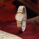 Shop Longines La Grande Classique Quartz Gold Dial Two Tone Mesh Bracelet Watch for Women - L4.209.2.32.7 in USA