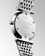 Longines La Grande Classique Diamonds White Dial Silver Steel Strap Watch for Women - L4.209.4.87.6 Buy Now By Longines