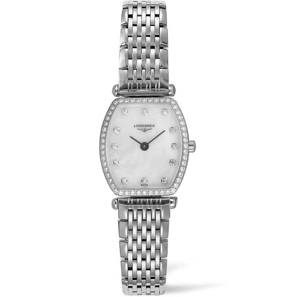 Shop Longines La Grande Classique Mother of Pearl Dial Silver Steel Strap Watch for Women - L4.288.0.87.6 in USA